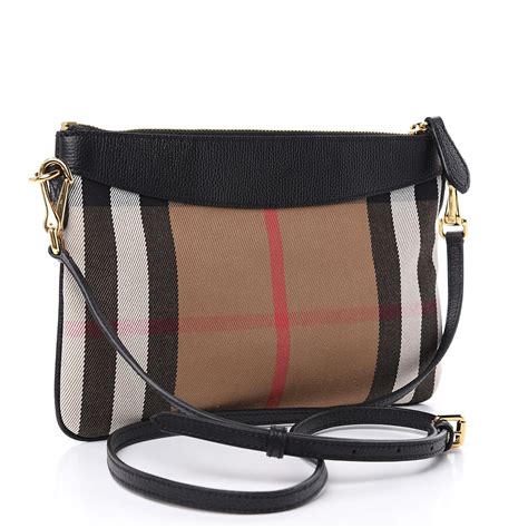 BURBERRY House Check Derby Peyton Crossbody 